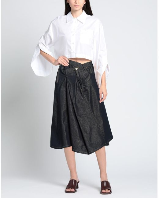 Junya Watanabe Black Midi Skirt
