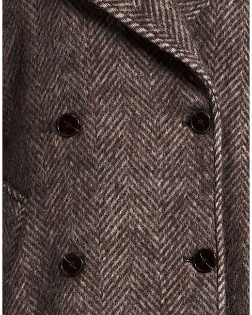 Alysi Brown Coat