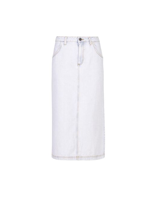 Gonna Jeans di American Vintage in White