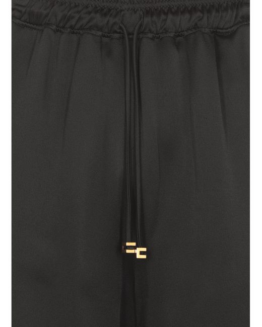 Pantalon Elisabetta Franchi en coloris Black
