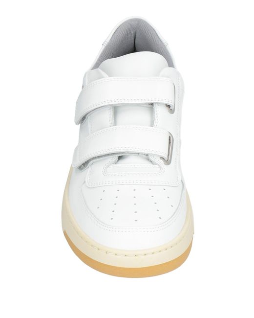 Acne White Sneakers Leather
