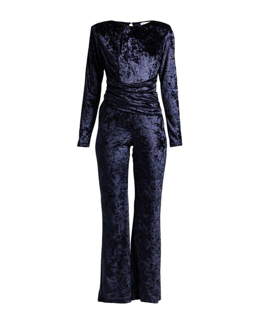 WEILI ZHENG Blue Jumpsuit