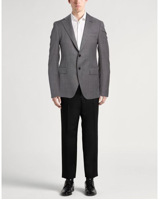 Blazer Tombolini pour homme en coloris Gray