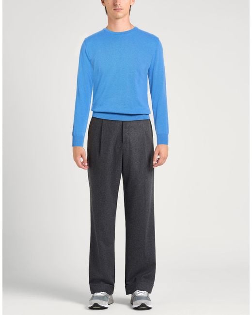 Trussardi Blue Sweaters for men