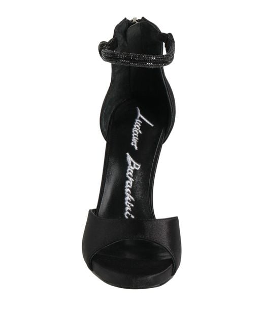 Luciano Barachini Black Sandals