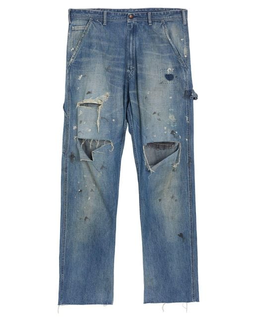 Saint Michael Blue Jeans Cotton for men