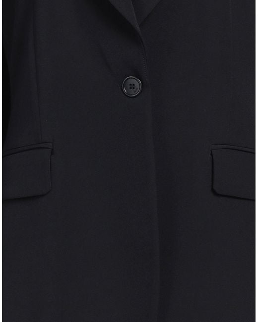 Liu Jo Black Midnight Blazer Polyester, Elastane