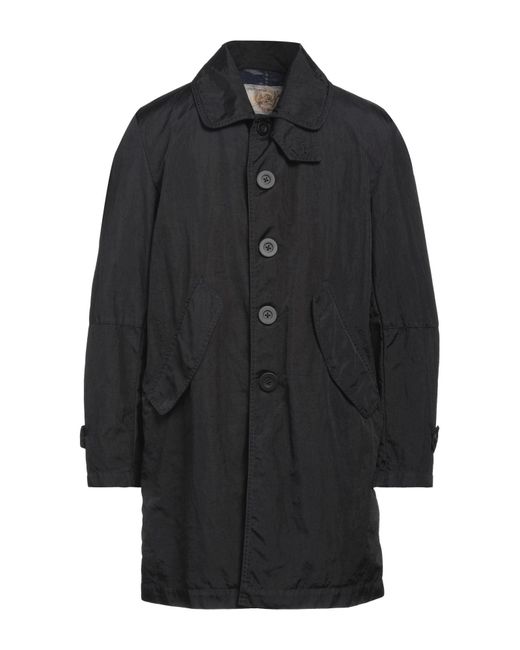 Vintage De Luxe Black Overcoat & Trench Coat for men