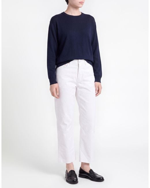 Haikure White Pants Cotton, Elastane