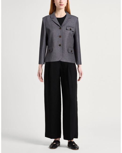 THE GARMENT Black Jacket Recycled Wool, Polyamide, Lyocell