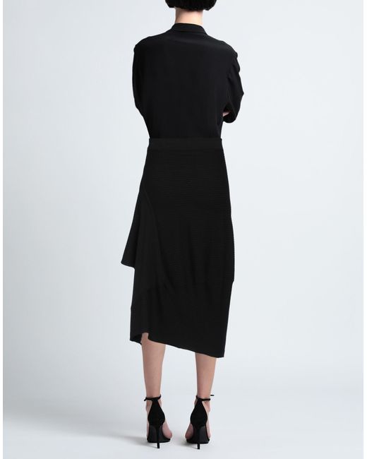 Akep Black Midi Skirt