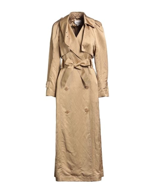 Dorothee Schumacher Natural Overcoat & Trench Coat Viscose, Hemp, Cotton