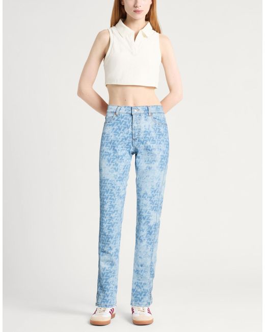Zadig & Voltaire Blue Jeans Cotton, Polyester, Elastane