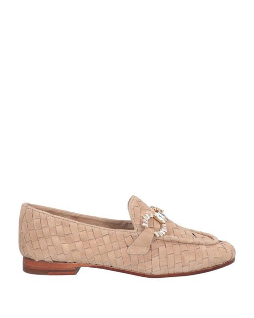 Emanuélle Vee Pink Loafers Kidskin