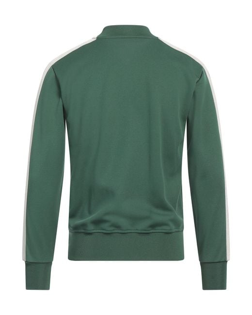 Palm Angels Green Sweatshirt Polyester, Elastane for men