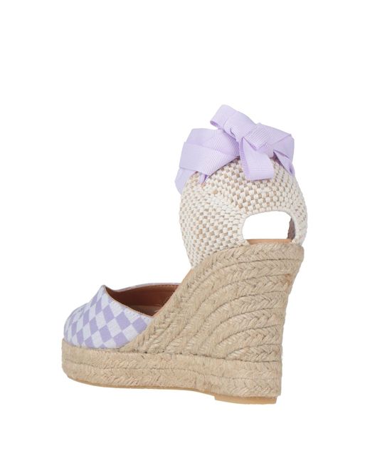 JOHNNY'S SHOES Metallic Espadrilles
