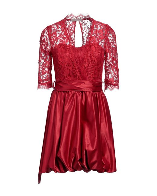 Rinascimento Red Mini Dress