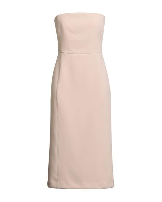 Vestito Midi di Rebel Queen in Pink