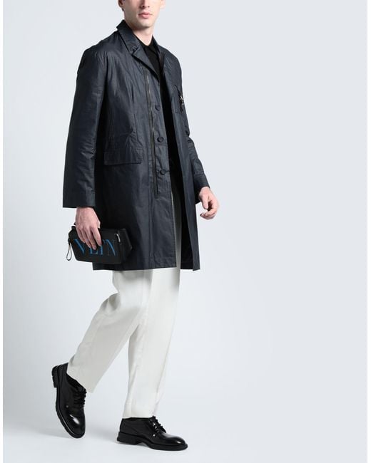 Dior Jacke, Mantel & Trenchcoat in Blue für Herren