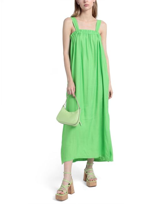 TOPSHOP Green Maxi Dress