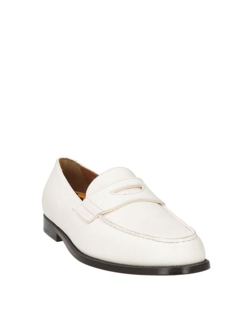 Doucal's White Loafer for men