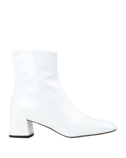 Bianca Di White Ankle Boots