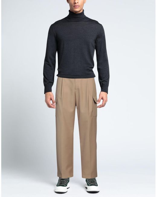 Drole de Monsieur Natural Pants Polyester, Wool for men