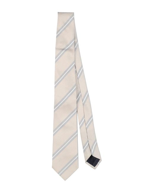 Tagliatore White Ties & Bow Ties for men