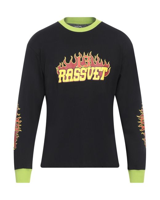 Camiseta Rassvet (PACCBET) de hombre de color Black