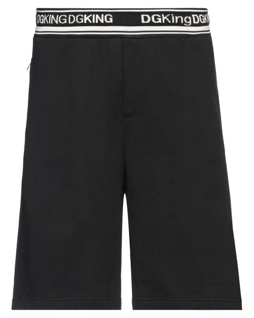 Dolce & Gabbana Black Shorts & Bermuda Shorts for men