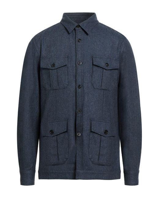 Boglioli Blue Jacket for men