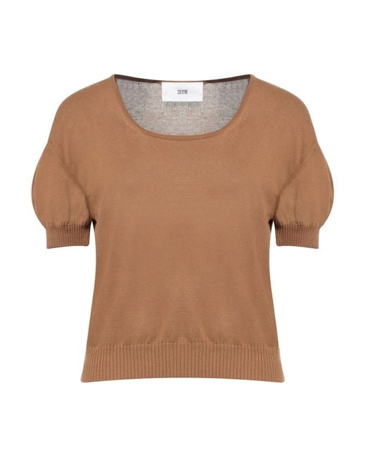 SOLOTRE Brown Sweaters