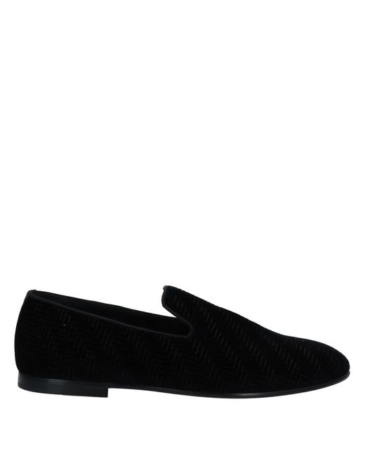 Lardini Black Loafers for men