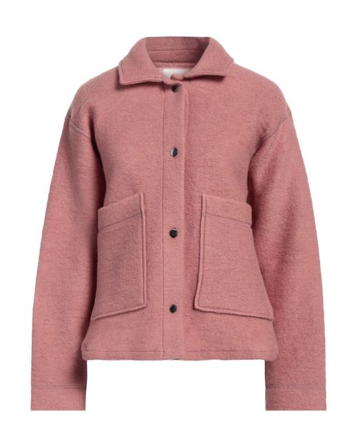 Deha Pink Pastel Jacket Wool, Polyester