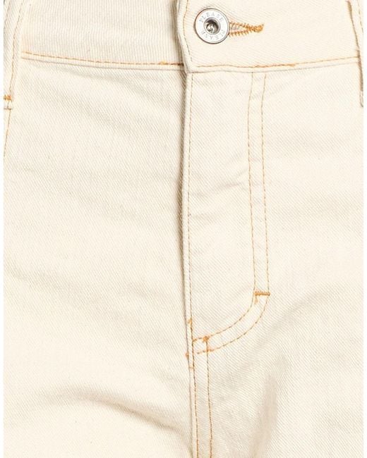Please Natural Cream Jeans Cotton, Elastane