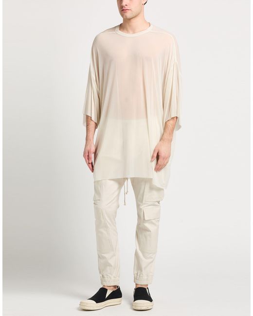 Rick Owens Natural T-Shirt for men