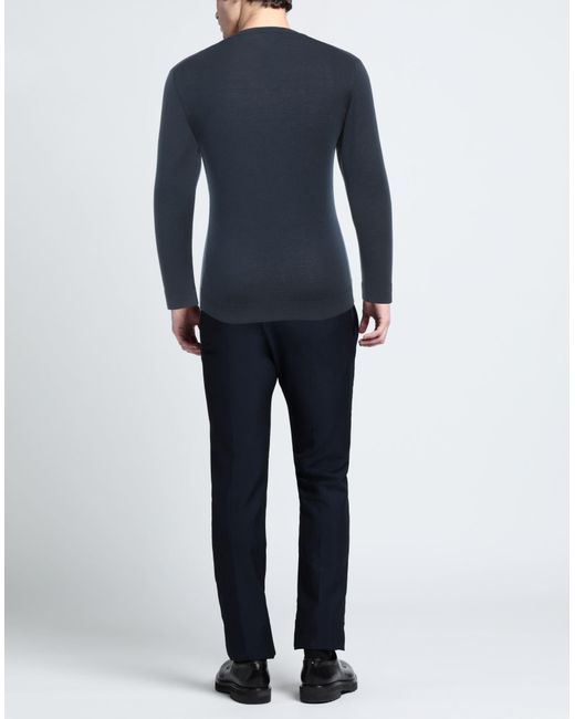 Daniele Alessandrini Blue Midnight Sweater Cotton for men