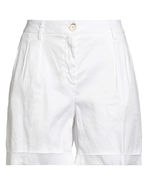 RE_HASH White Shorts & Bermuda Shorts