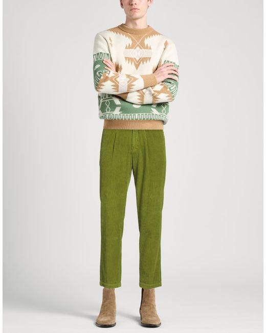 Boglioli Green Trouser for men