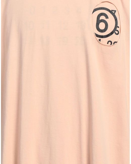 MM6 by Maison Martin Margiela Pink T-shirt for men