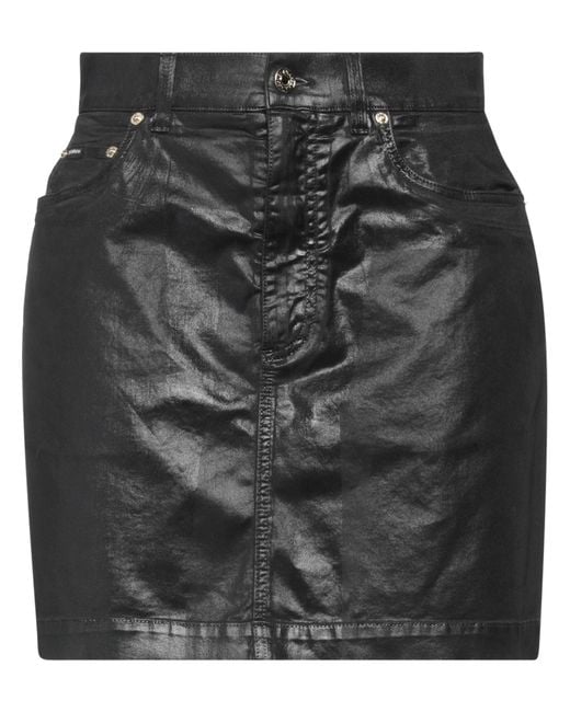 Dolce & Gabbana Gray Mini Skirt