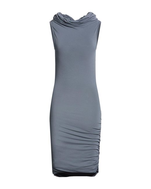 Rick Owens Blue Midi Dresses