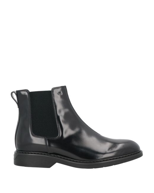 Hogan Black Ankle Boots for men