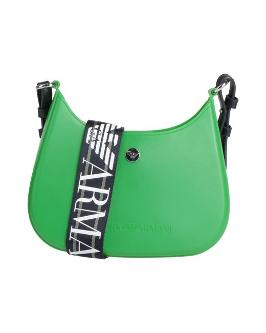 Emporio Armani Green Cross-Body Bag