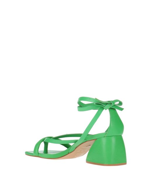 Carrano Green Thong Sandal