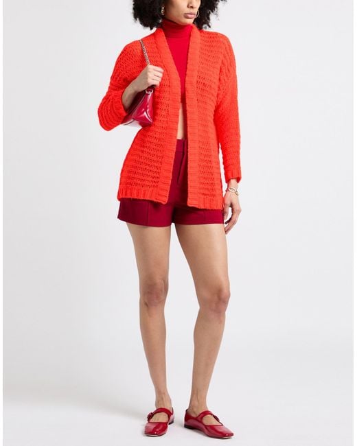 DIMORA Red Cardigan