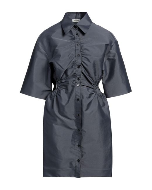 Sandro Blue Mini Dress