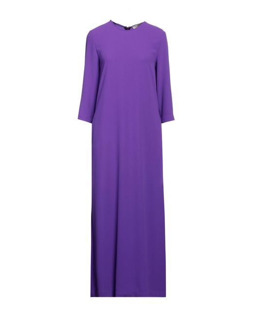 Jucca Purple Maxi Dress