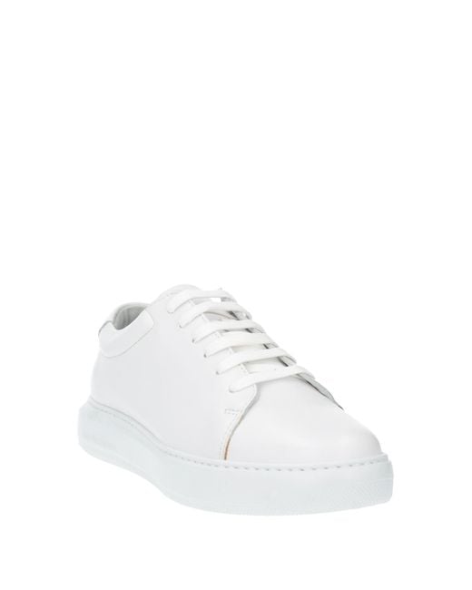 National Standard White Sneakers Leather
