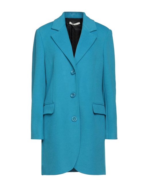 Souvenir Clubbing Coat in Blue Lyst